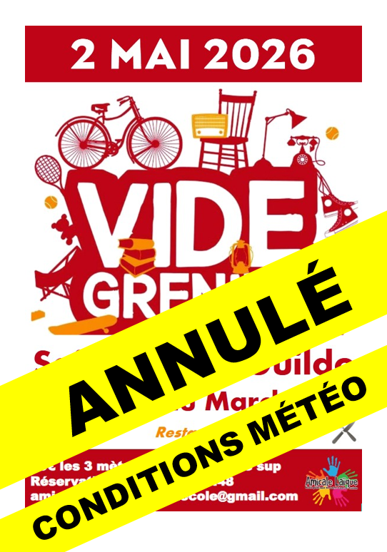 - ANNULÉ - Vide grenier école Les Terre Neuv@s