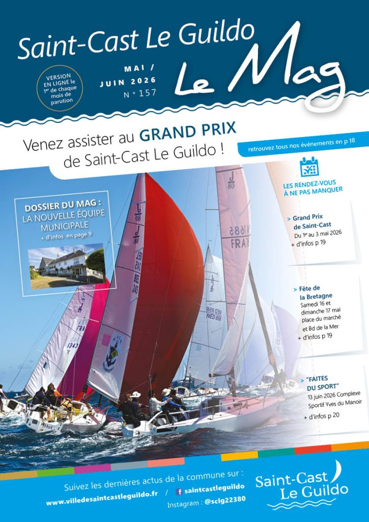 Saint-Cast Le Guildo “Le Mag“ mai-juin 2026 est en ligne