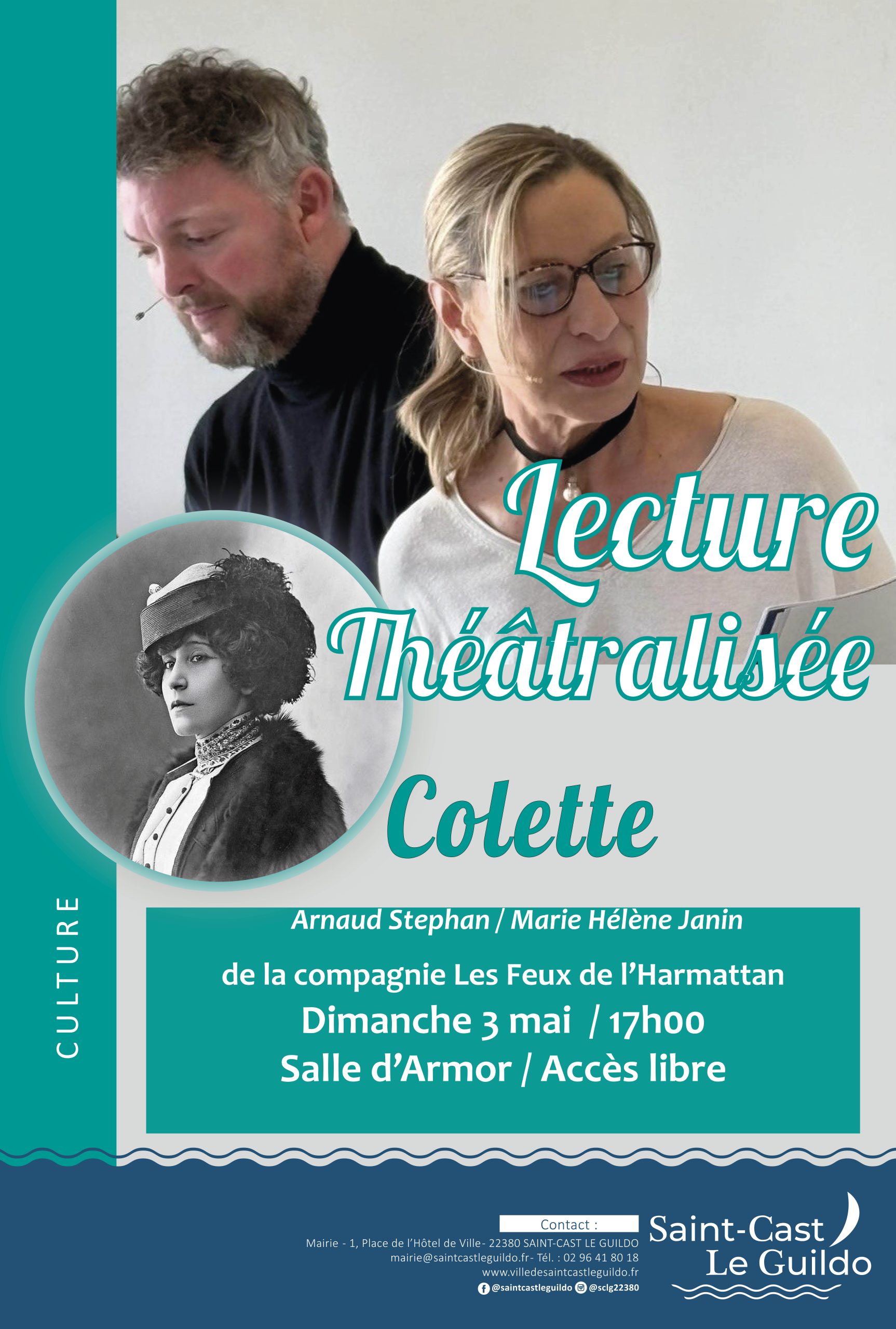 Lecture théâtralisée “Colette“
