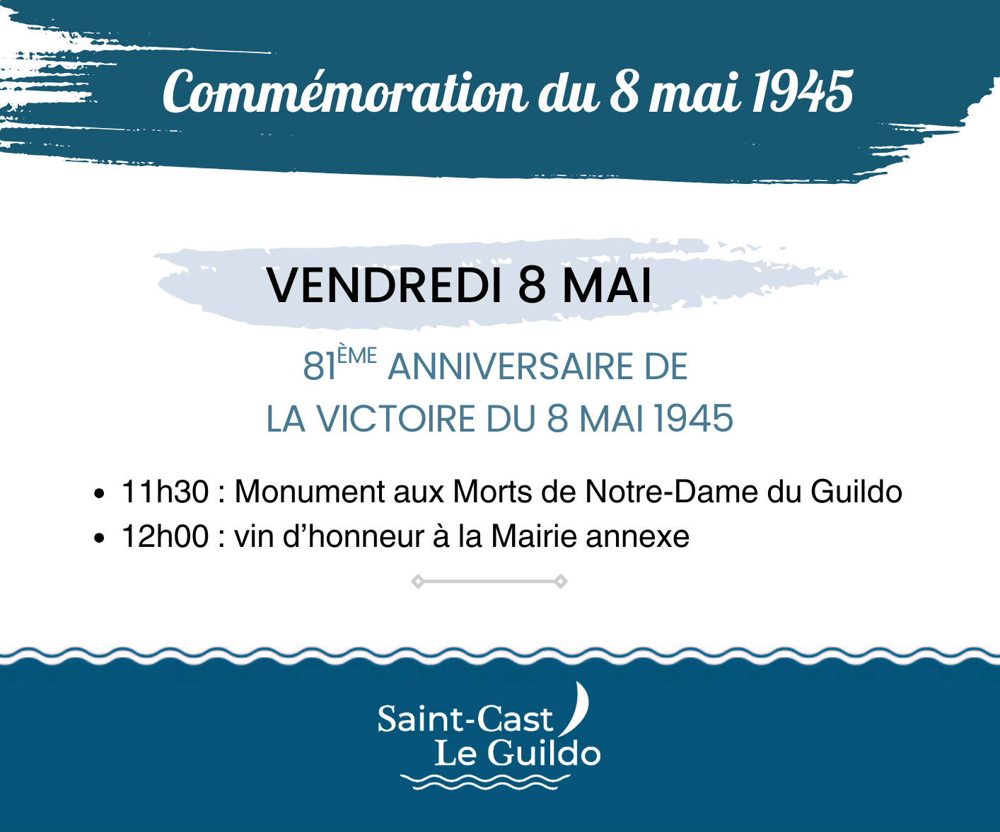 Cérémonie commémorative du 8 mai 1945