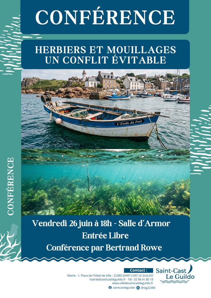 Conférence “Herbiers et Mouillages : un conflit évitable“