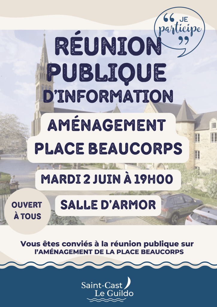 Réunion d'information aménagement Place Beaucorps