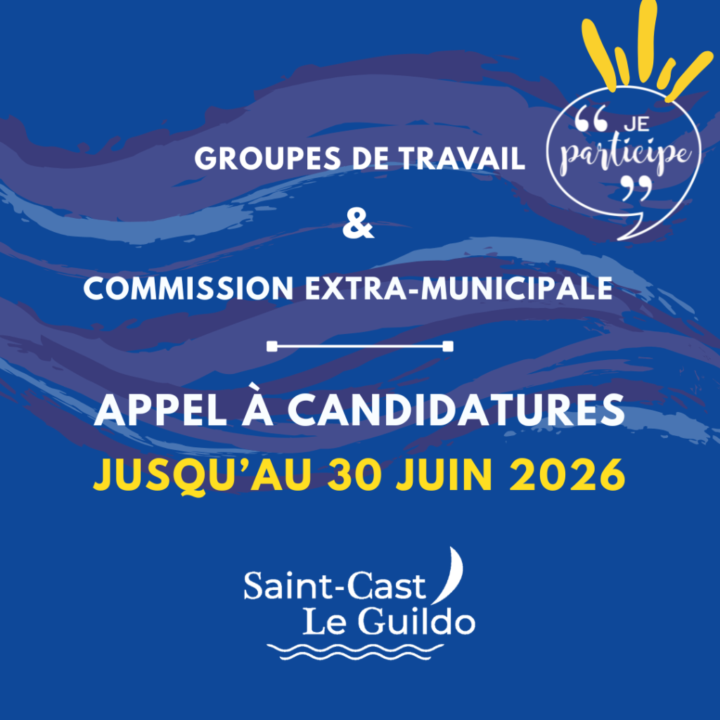 Commission extra-municipale et groupes de travail - appel à candidatures jusqu'au 30 juin