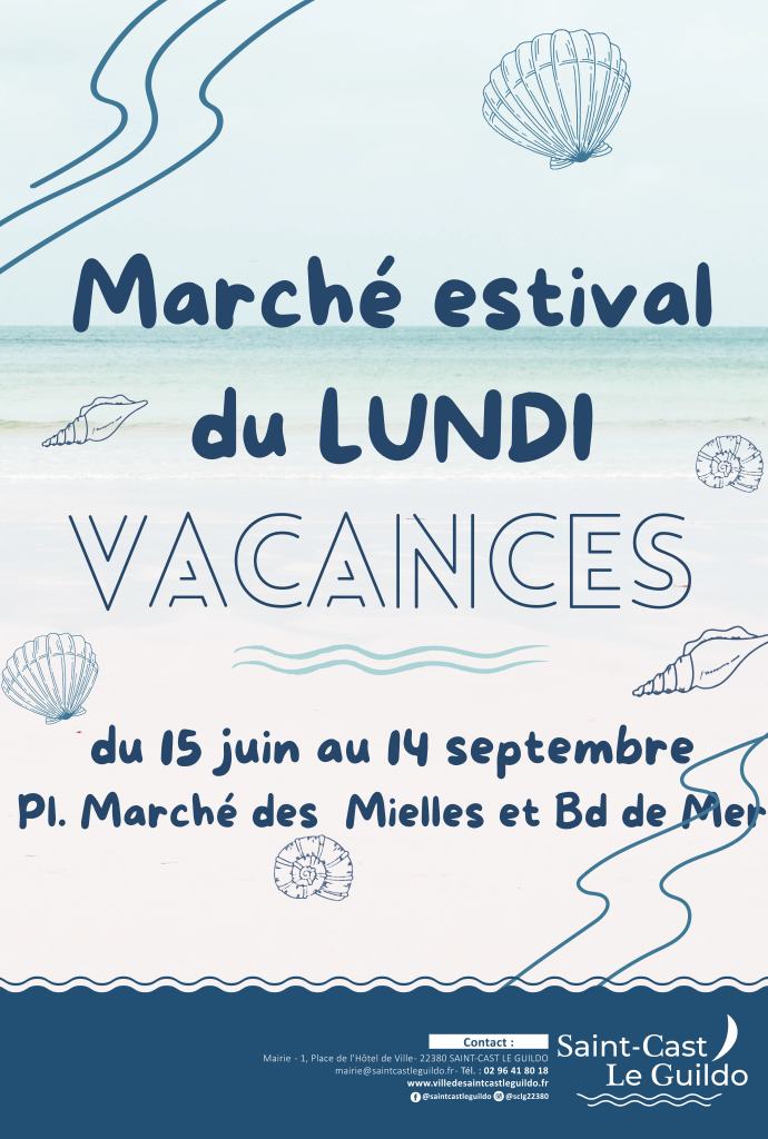 Lancement du marché estival du lundi 15 juin 2026