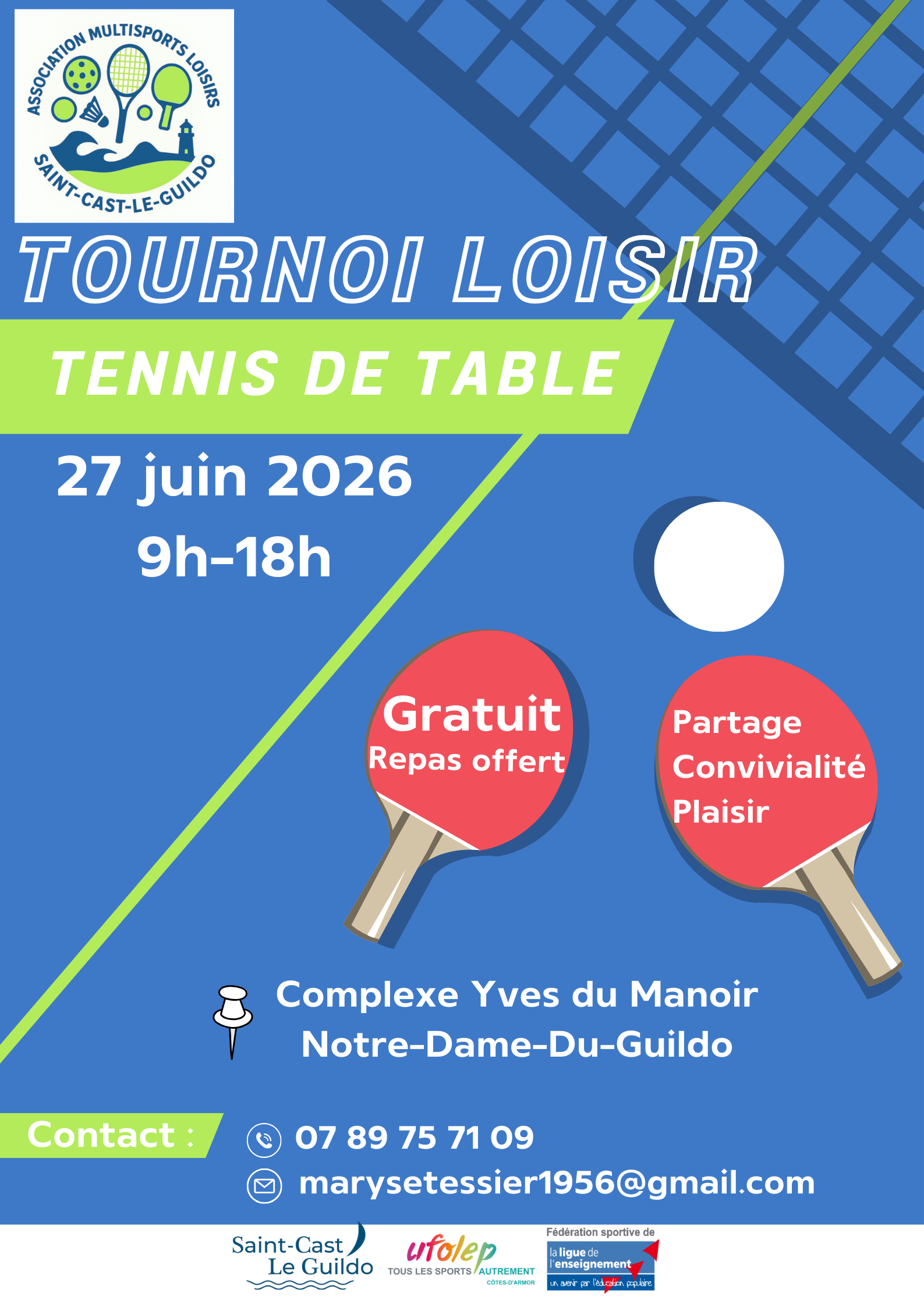 Tournoi de tennis de table