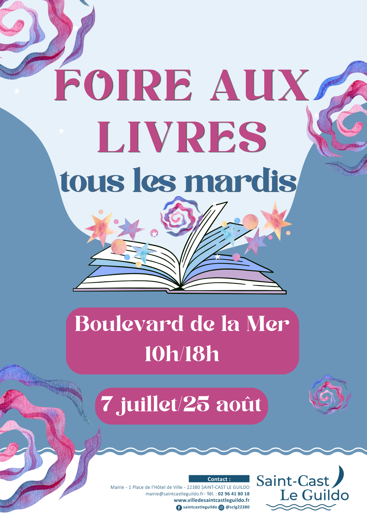 Foire aux livres du 7/07>25/08