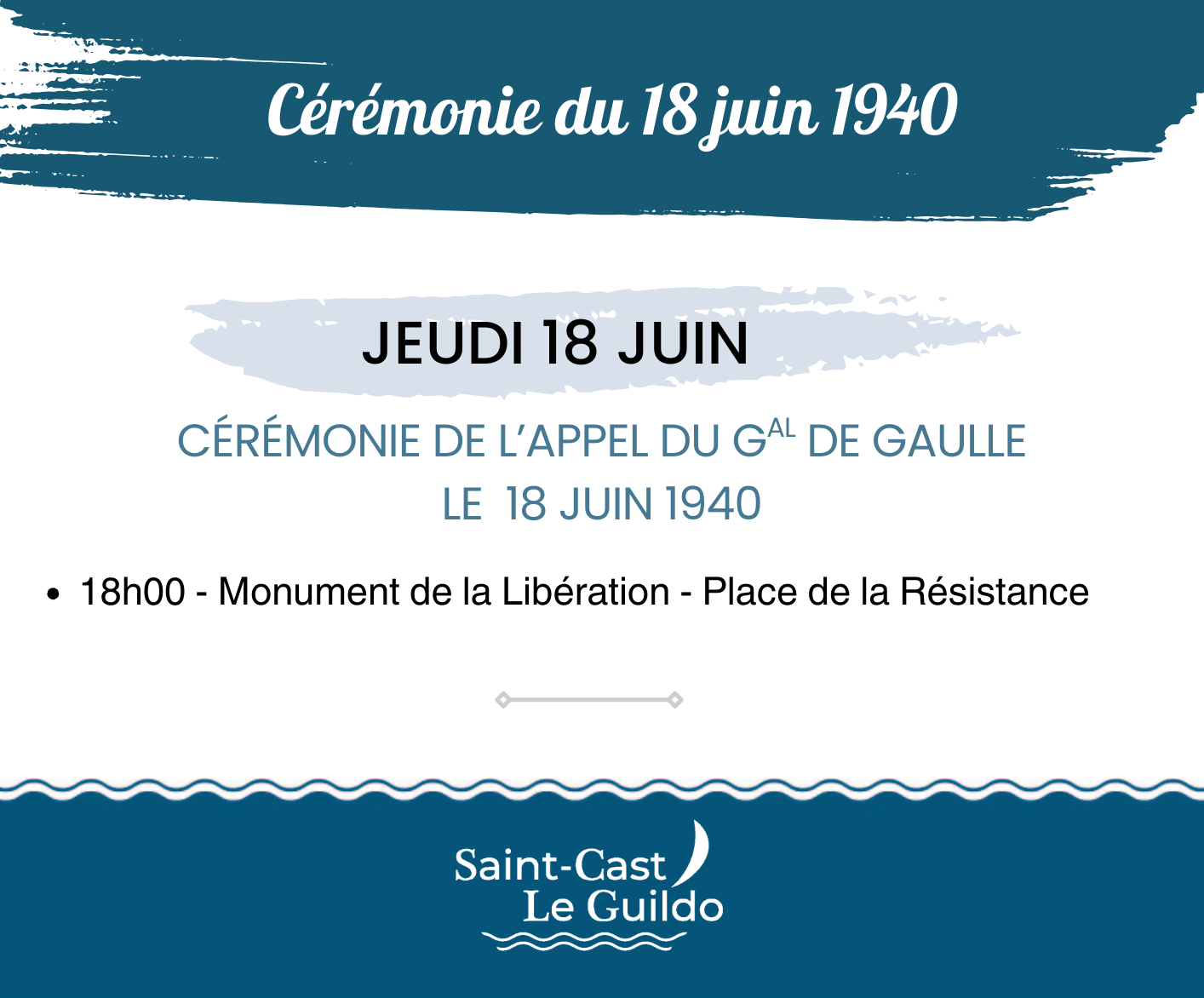 Cérémonie du 18 juin