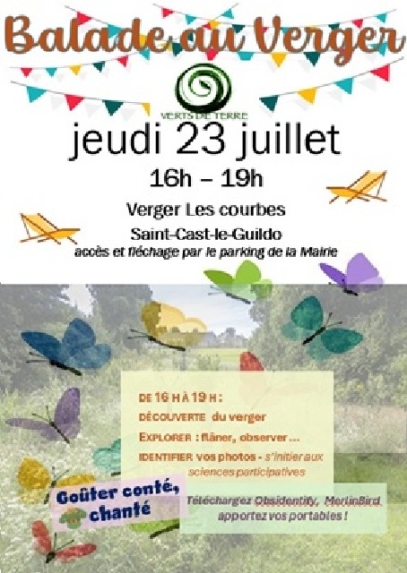Balade au Verger : Jeudi 23 juillet 2026
