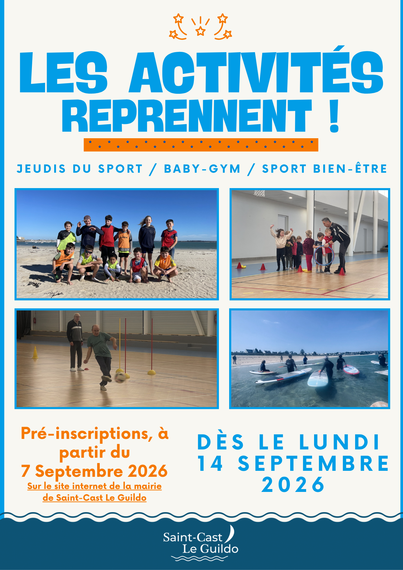 Cap sur la rentrée ! Les activités sportives et de bien-être reprennent