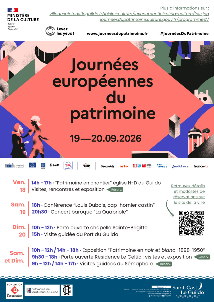 Les Journées Européennes du Patrimoine 2026