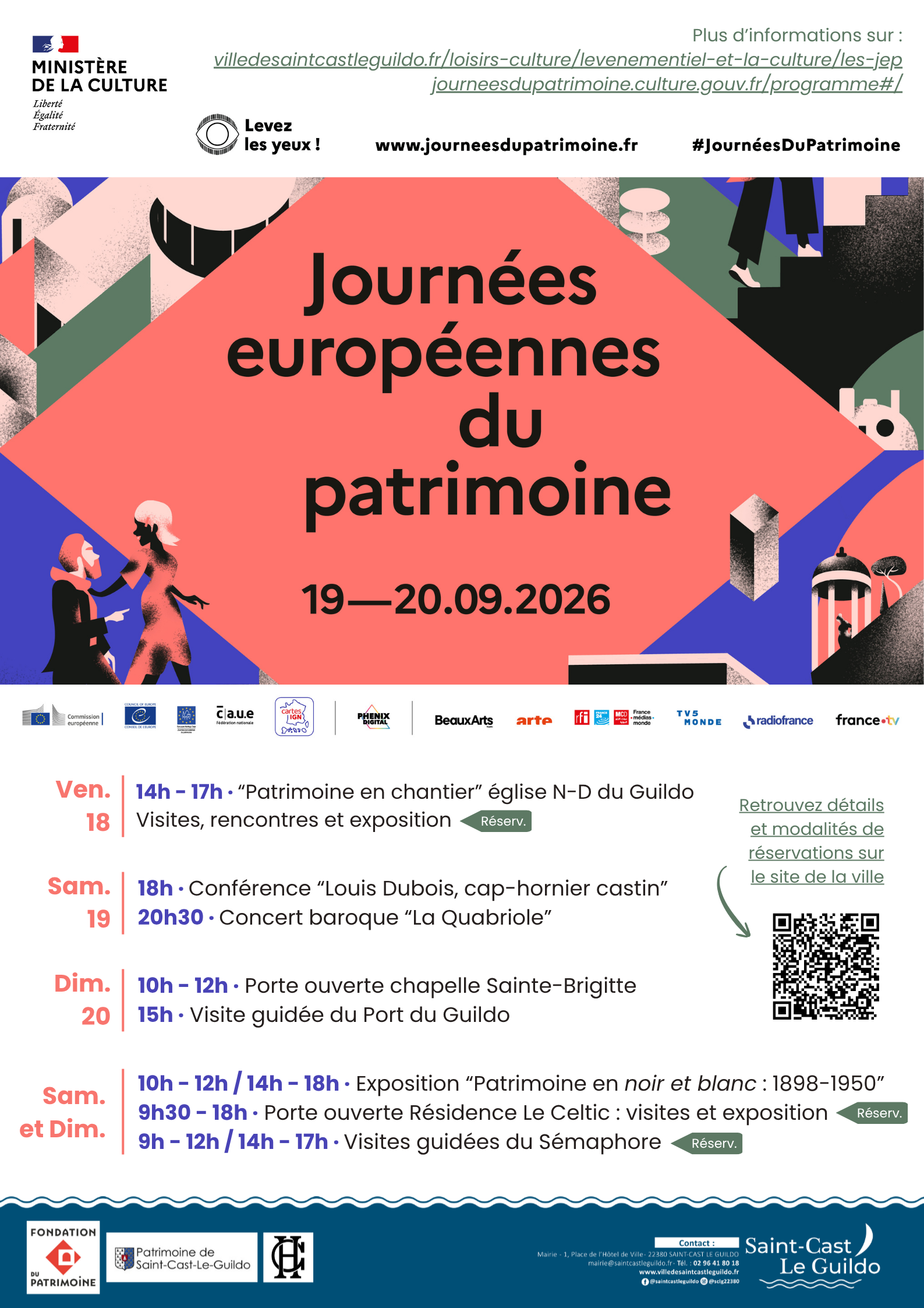 Les Journées Européennes du Patrimoine 2026