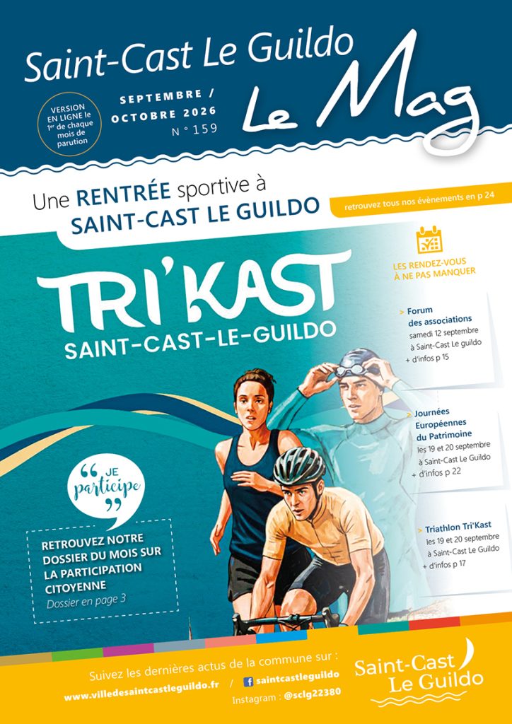 Saint-Cast Le Guildo “Le Mag“ sept/oct est en ligne !