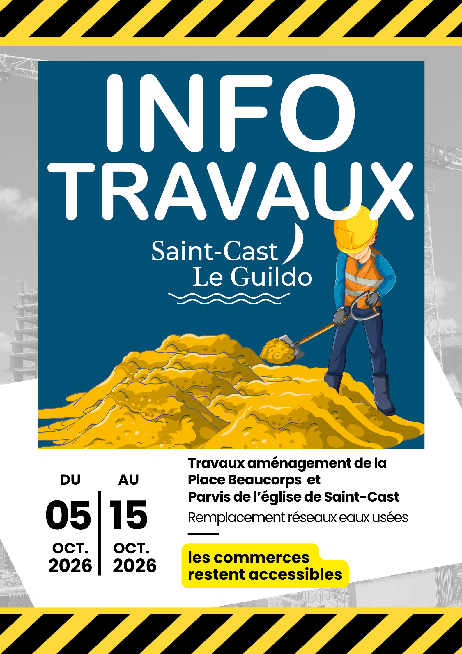 Travaux d'aménagement Place Beaucorps