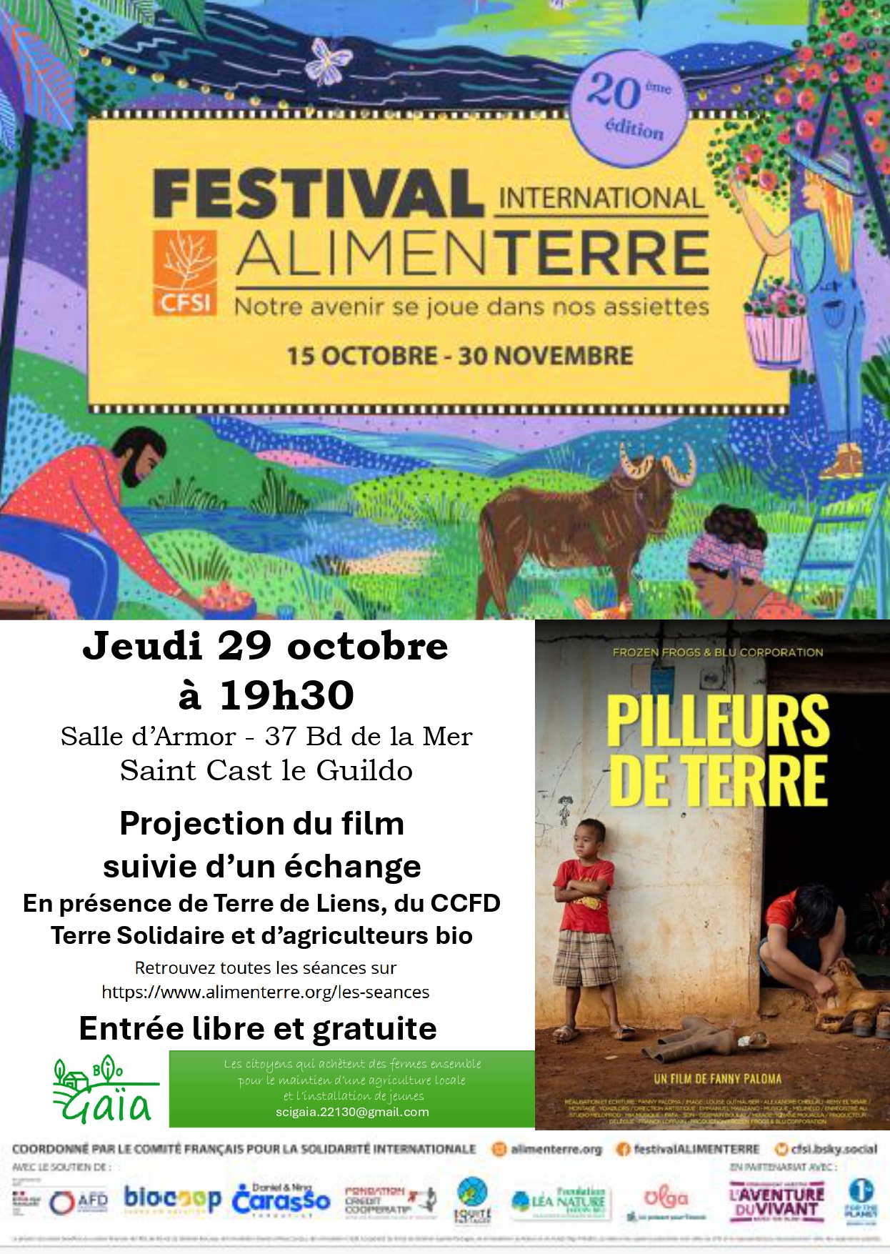 Festival AlimentTerre 29/10